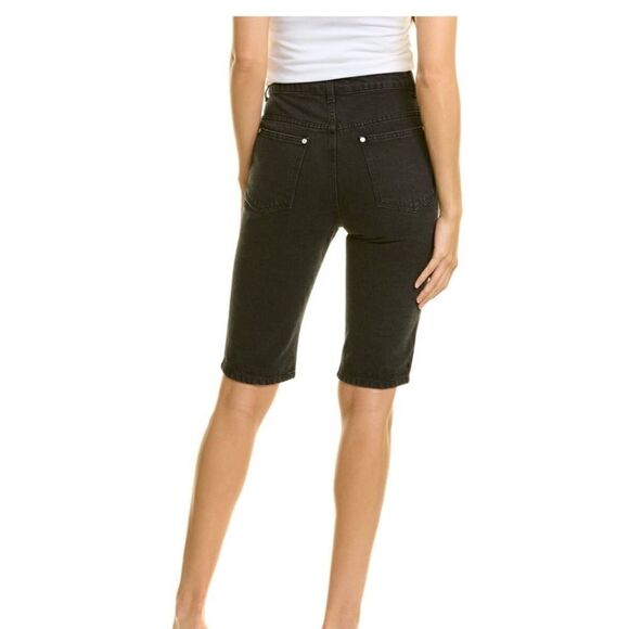 CHIARA FERRAGNI Long Short Crystal Black Denim - Picture 2 of 7
